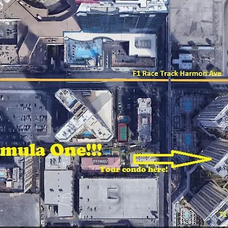 Mgm Signature-30-705 F1 Track & Strip View Balcony Las Vegas Exterior photo